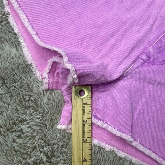 Fox Women's Outshine Cutoff Shorts Stretch Neon Lilac MSRP $49.50 New - Picture 13 of 16